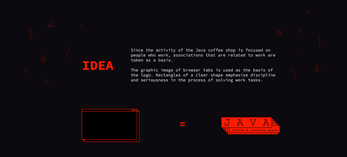 idea of the logo, browser tags, logo for coffee shop, working people, work space