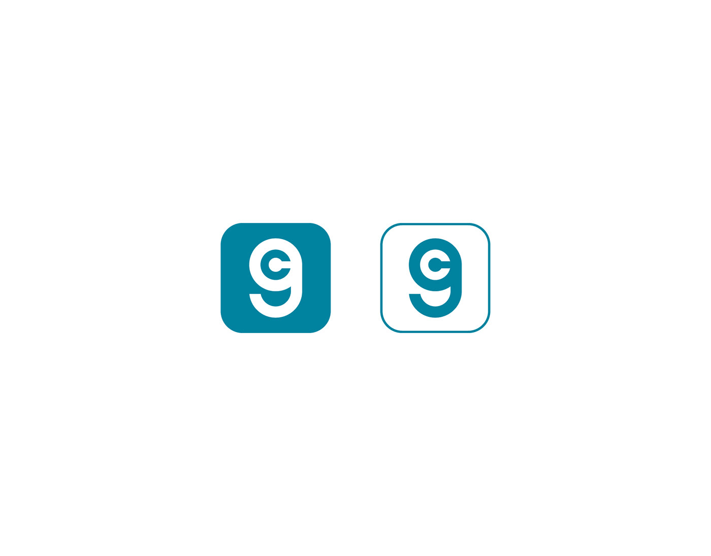 numbers 9 logo C logo negative space logo logo designer Modern Logo minimalist brand identity nine logo