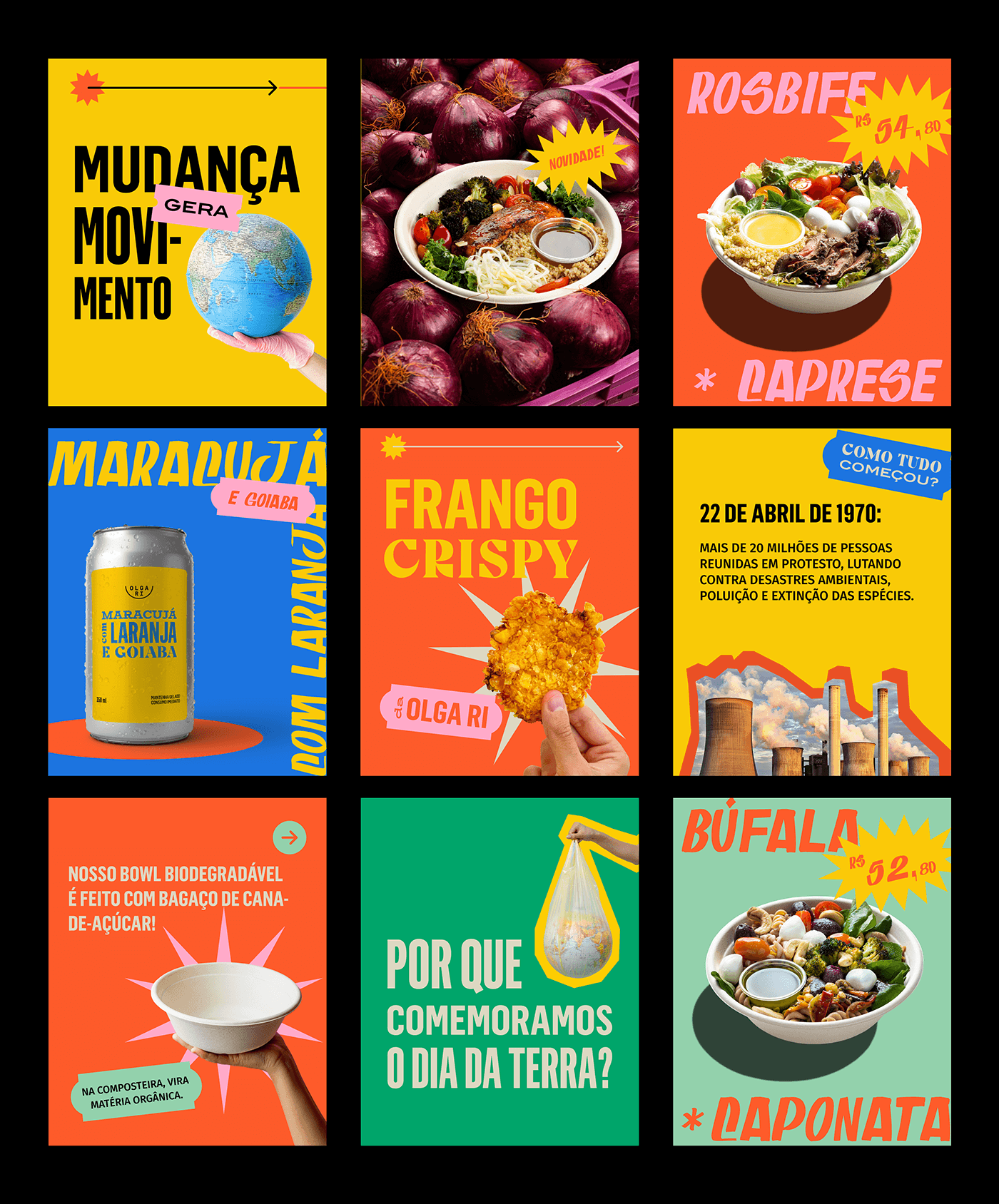 instagram marketing   visual identity Graphic Designer Social media post Brand Design identity brand Food  Brasil
