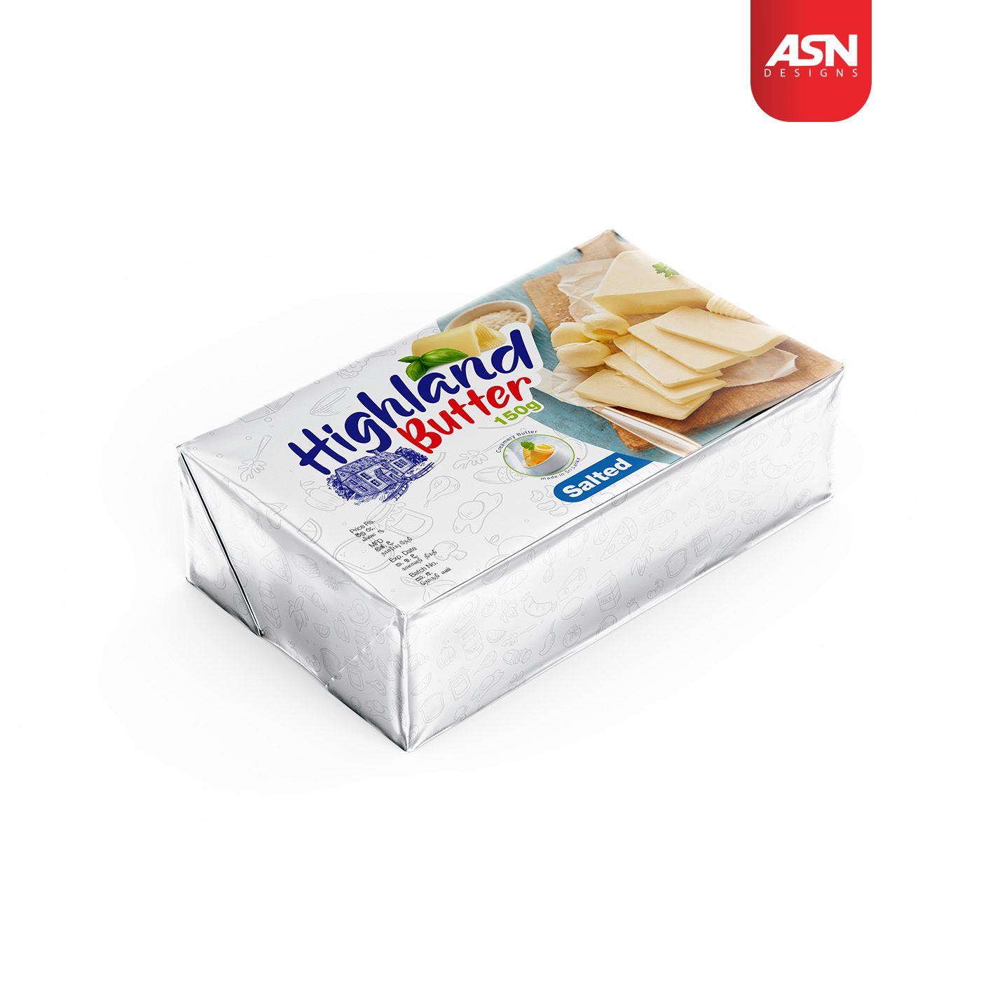 branding  butter butter packaging butter packaging Designs consumer branding Creative Direction  label designing Package Designing Packaging packaging design