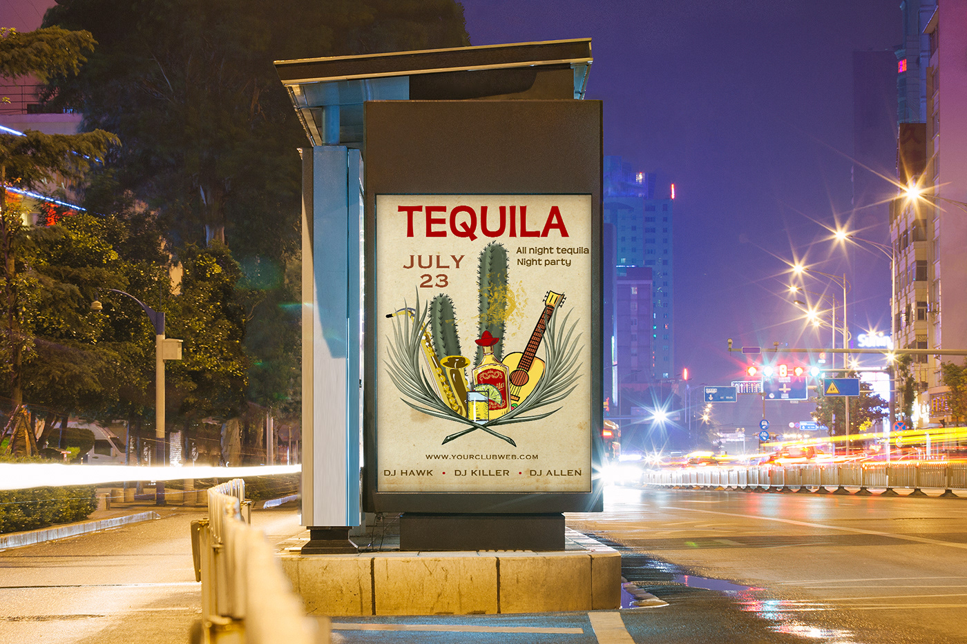 Poster Design Tequila Party TEQUILA PARTY POSTER graphic design  poster Tequila party poster