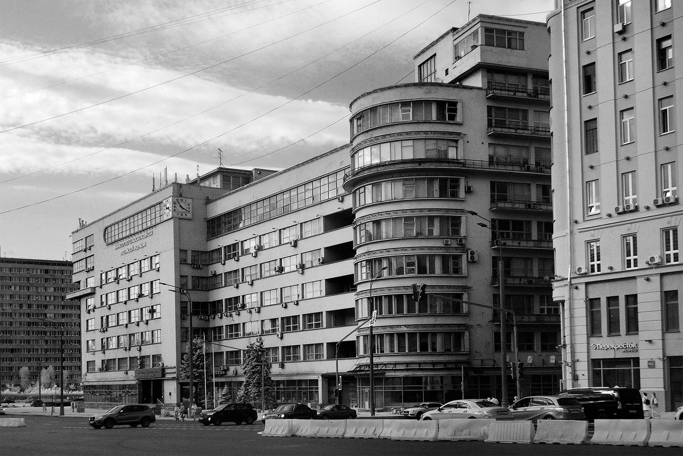 Russia Moscow architecture urbanism   infrared Photography 