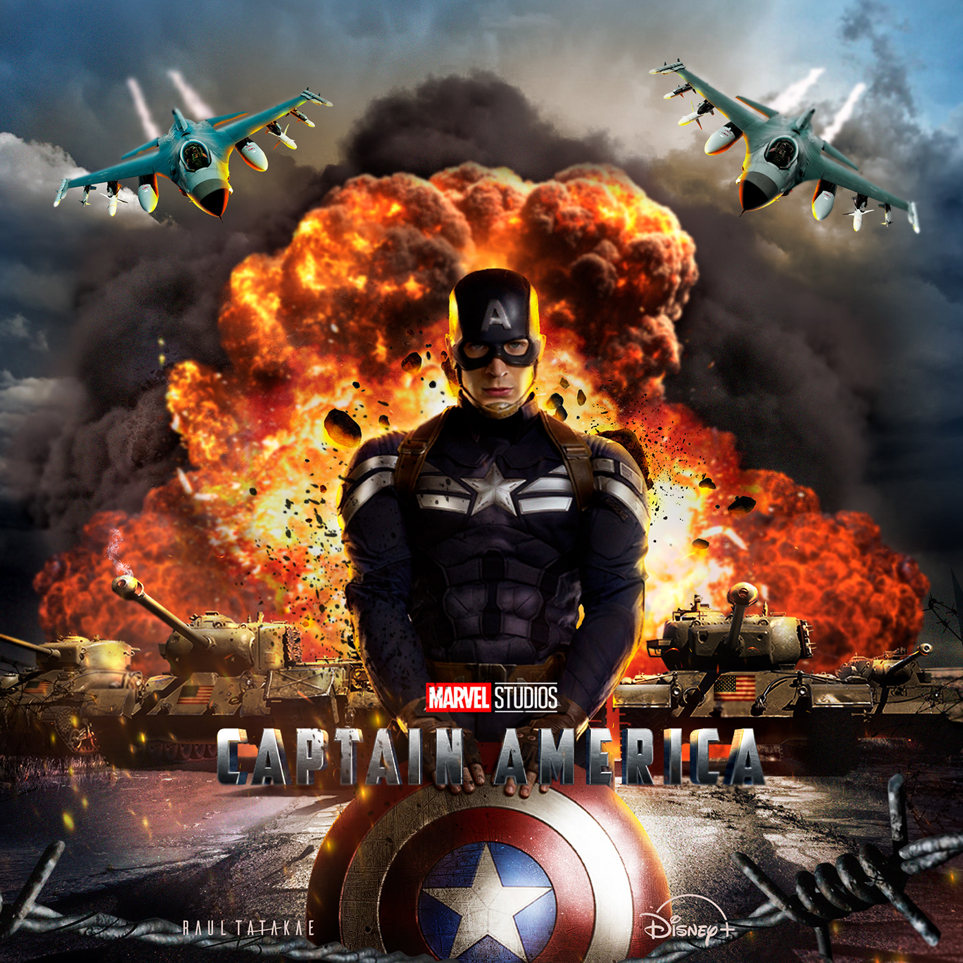 captain america marvel comics Digital Art  photoshop art digital ILLUSTRATION  artwork