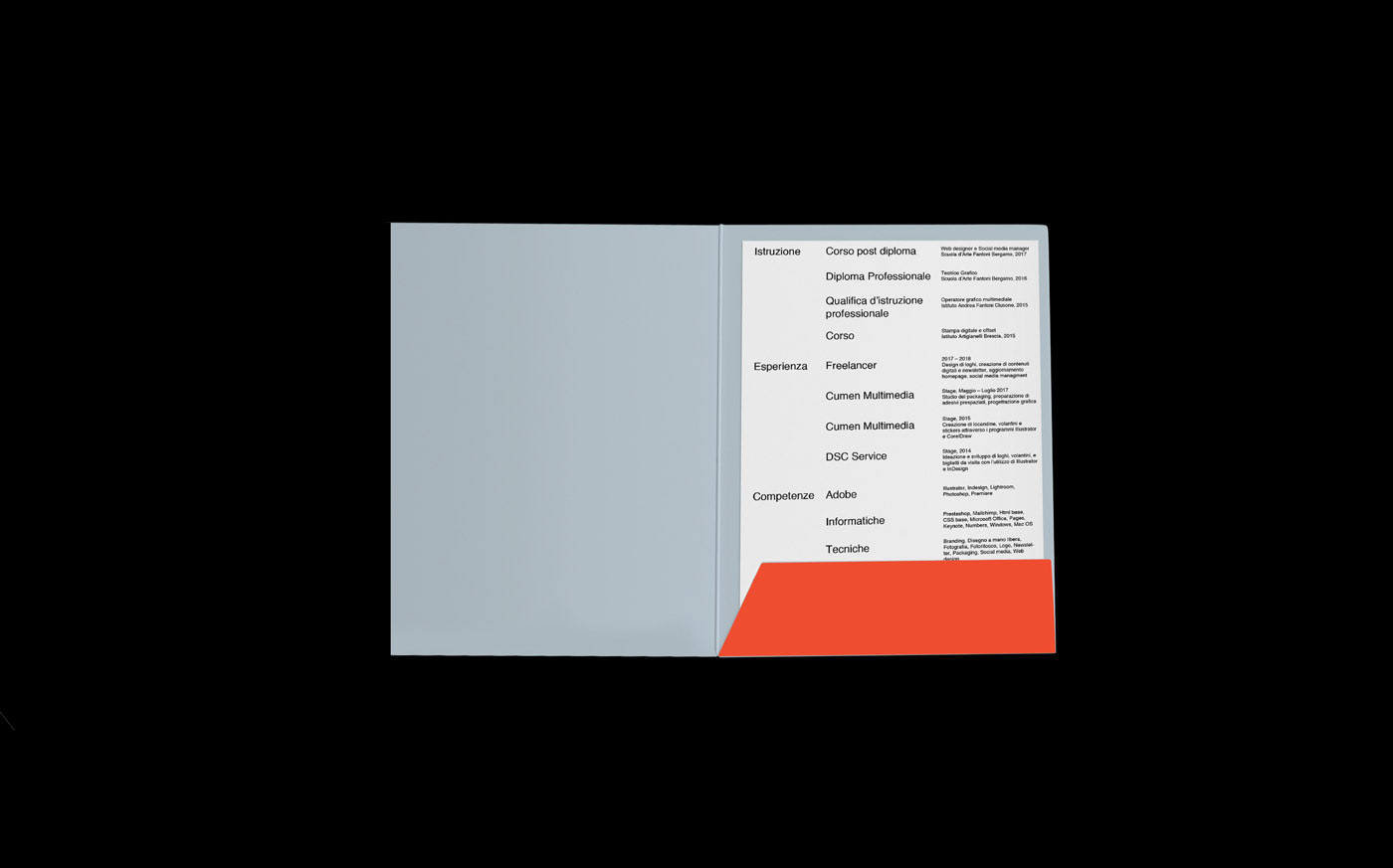 graphic design  business card identity minimal orange creative swiss Website corporate print