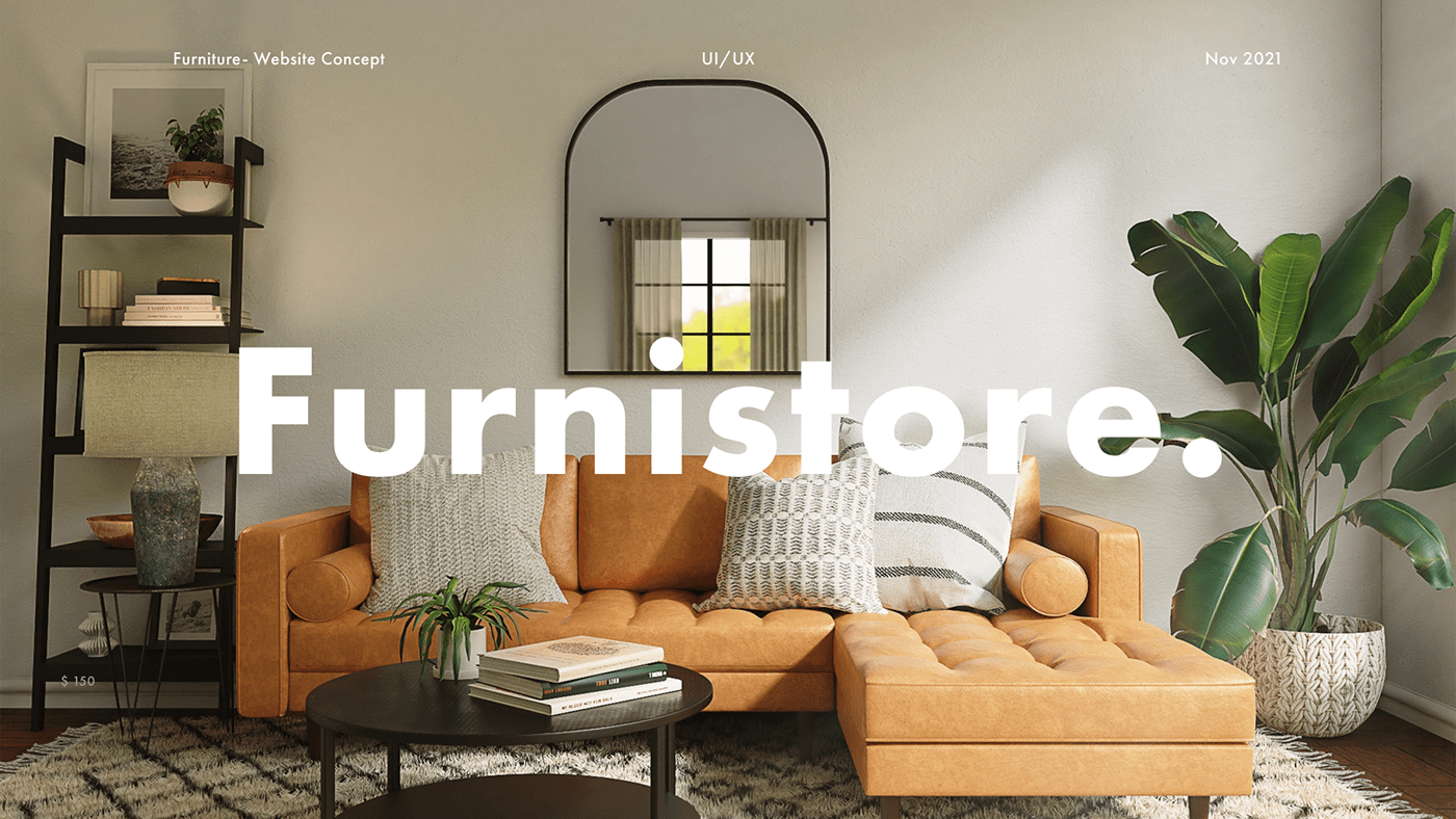 furniture Website design Figma Furniture Website design Interior interior website ux/ui UI/UX