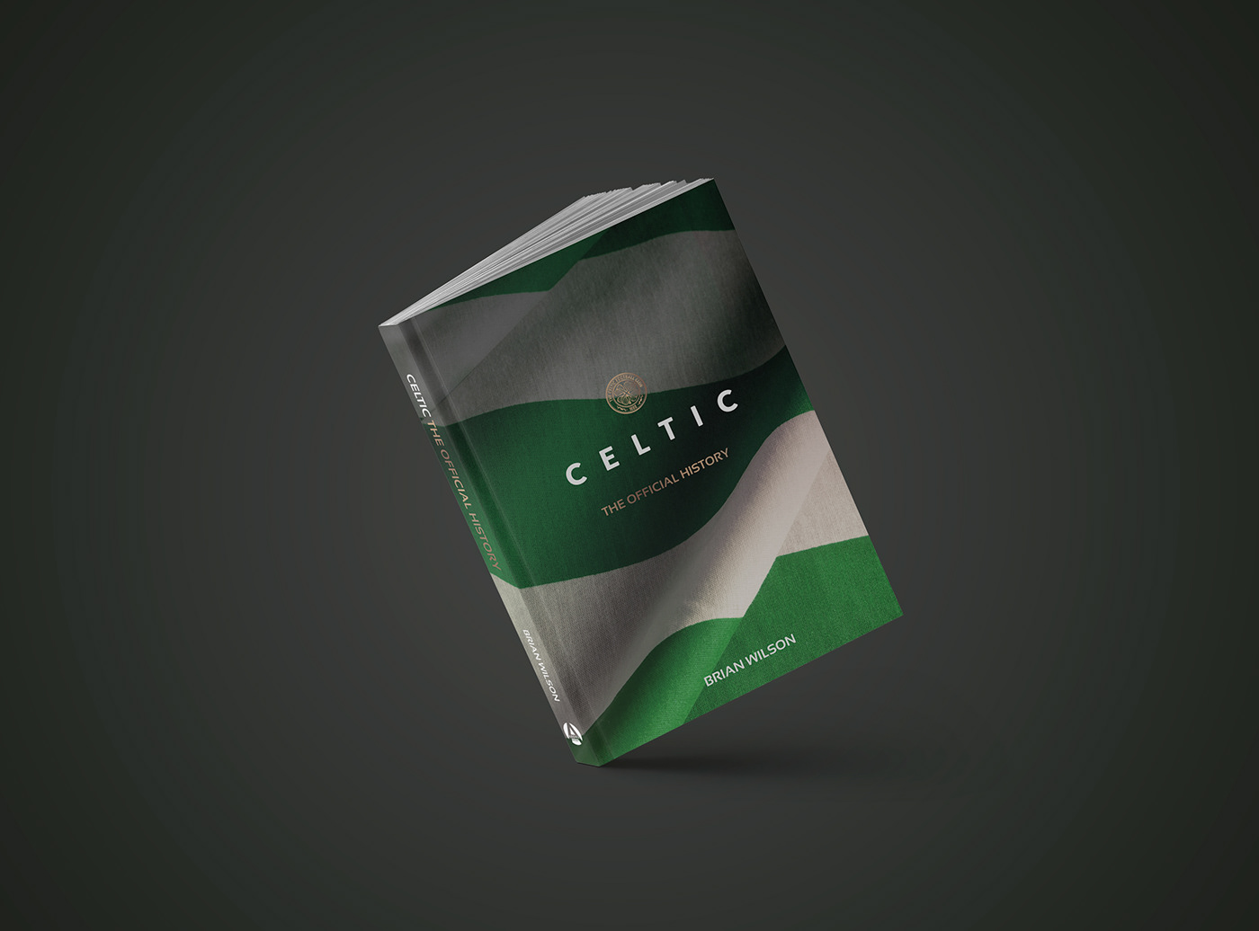 Celtic book cover cover design publishing   sports books football soccer history glasgow scotland