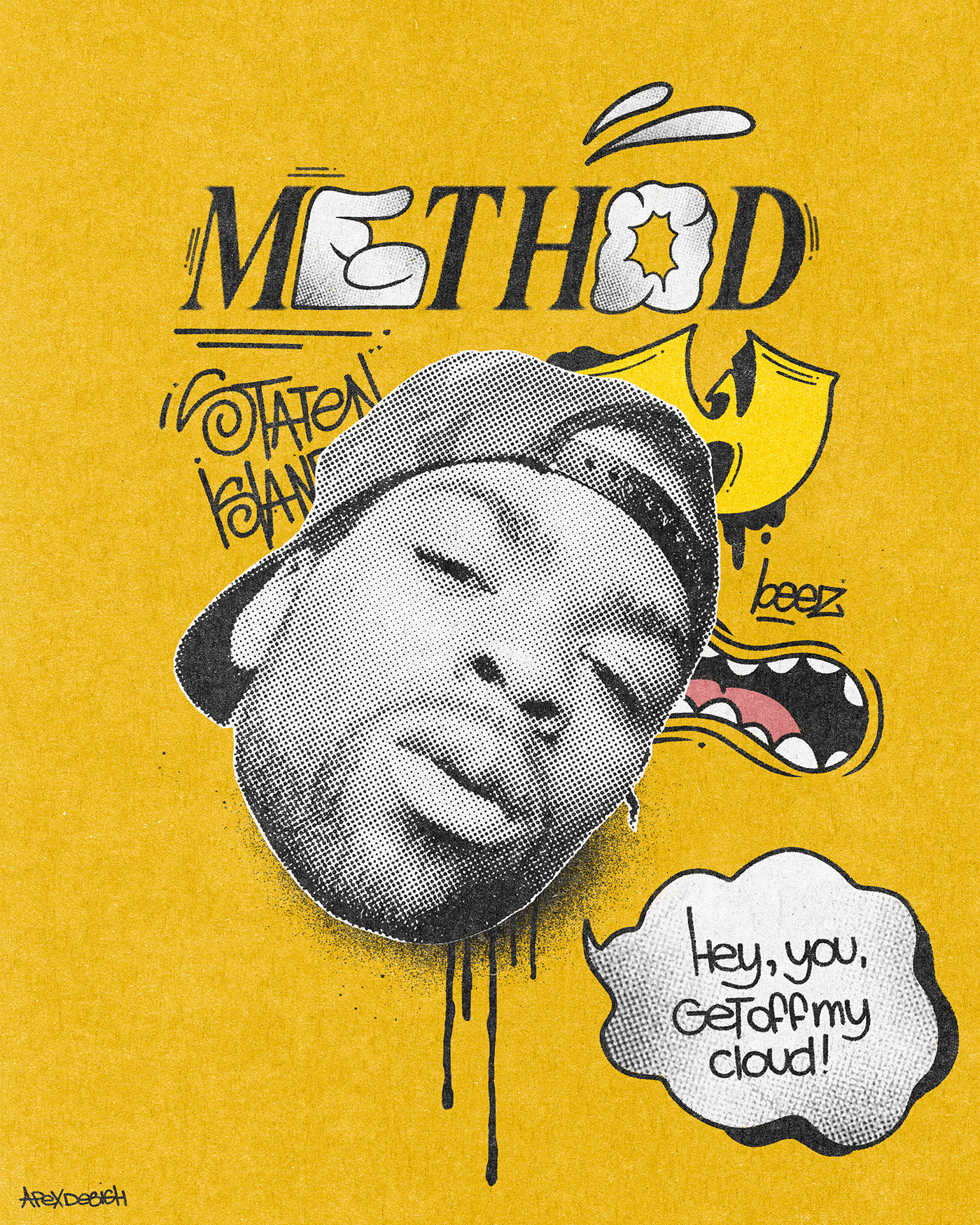 artwork cover desigh graphic design  hiphop music photoshop poster rap visual identity