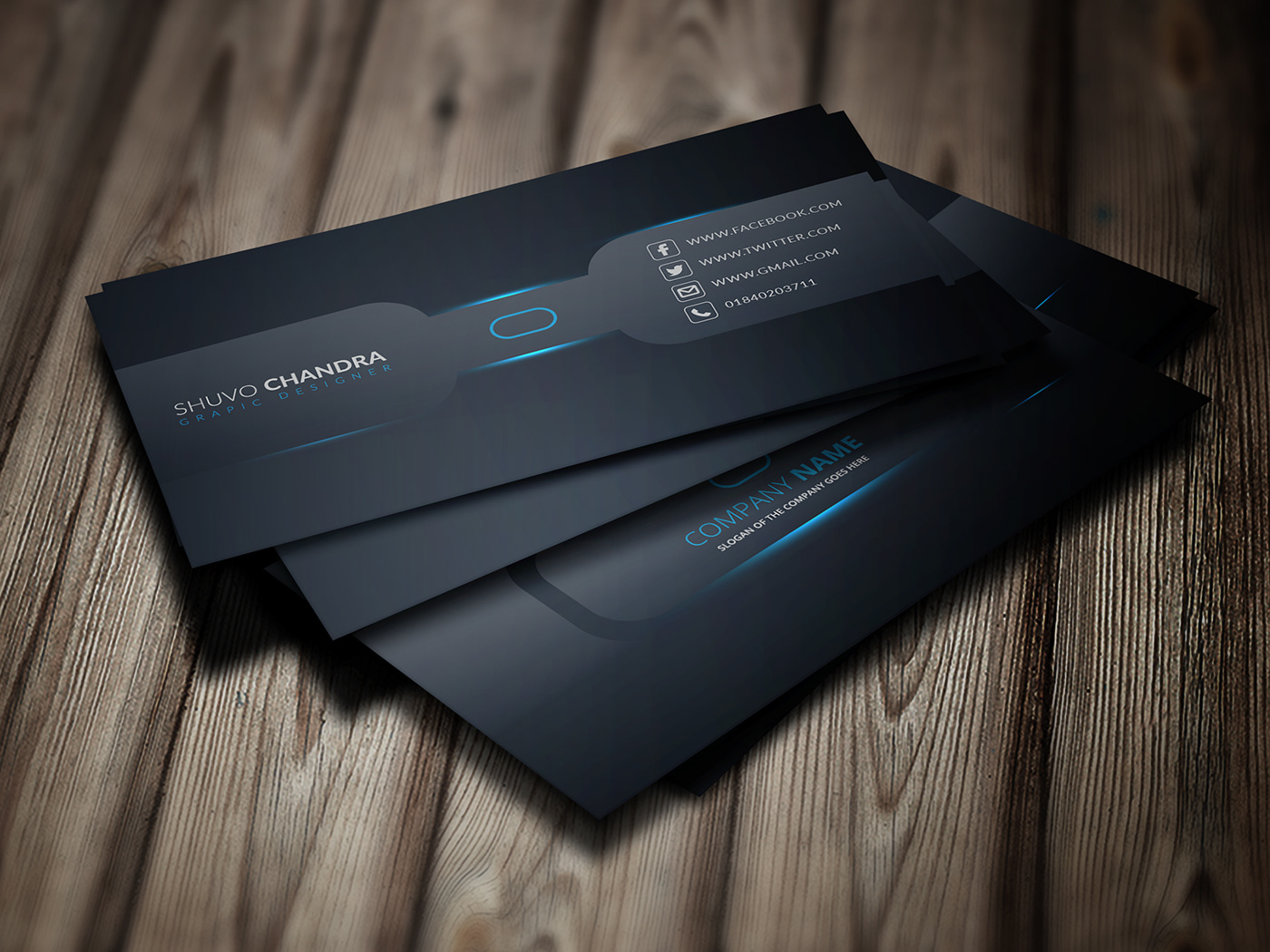 Branding Business card on Behance Within Staples Business Card Template