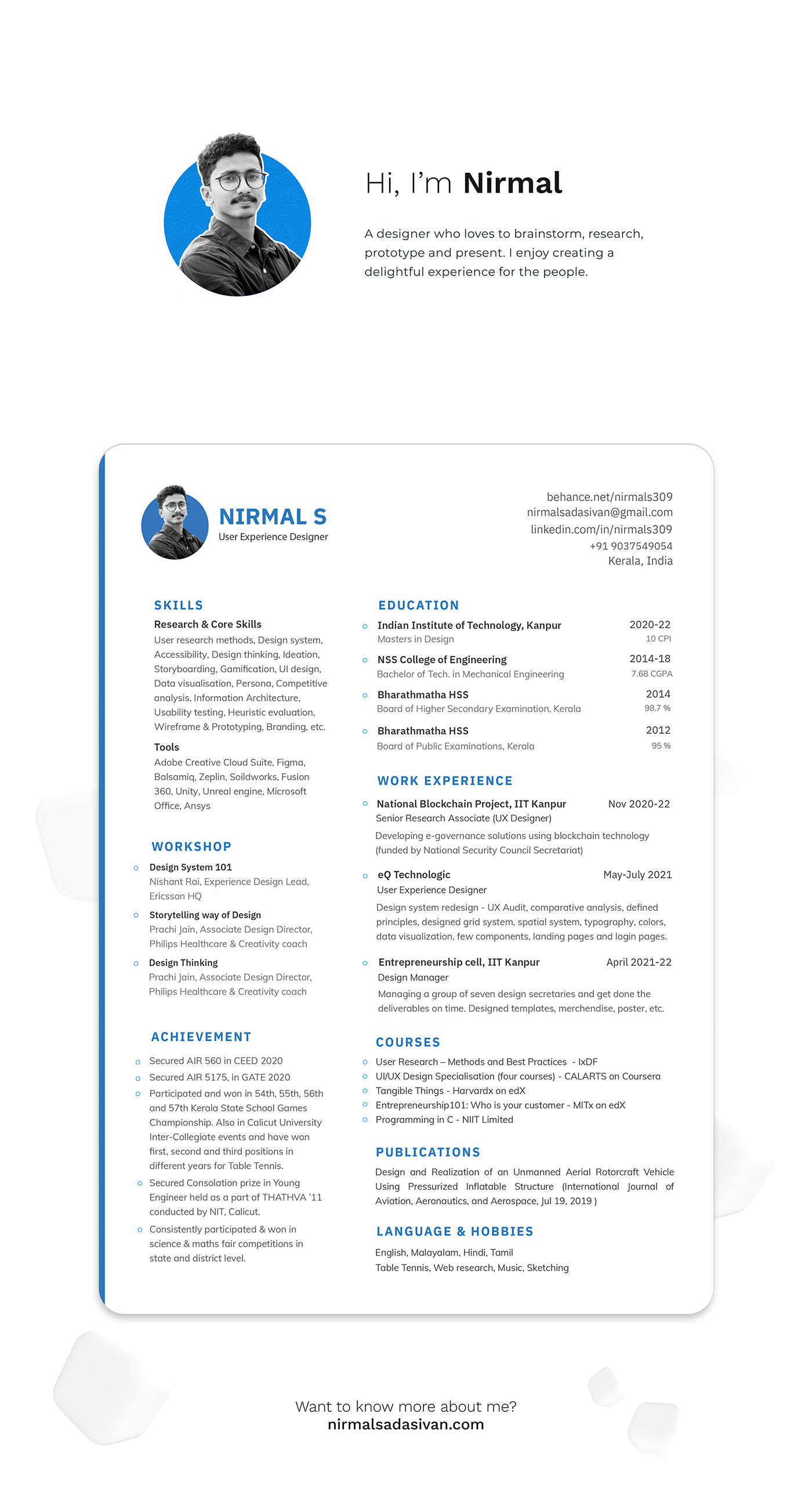 Resume designer