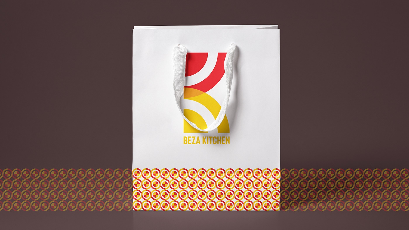 Addis Ababa branding  ethiopia Fast food Food  kitchen logo red red and yellow yellow