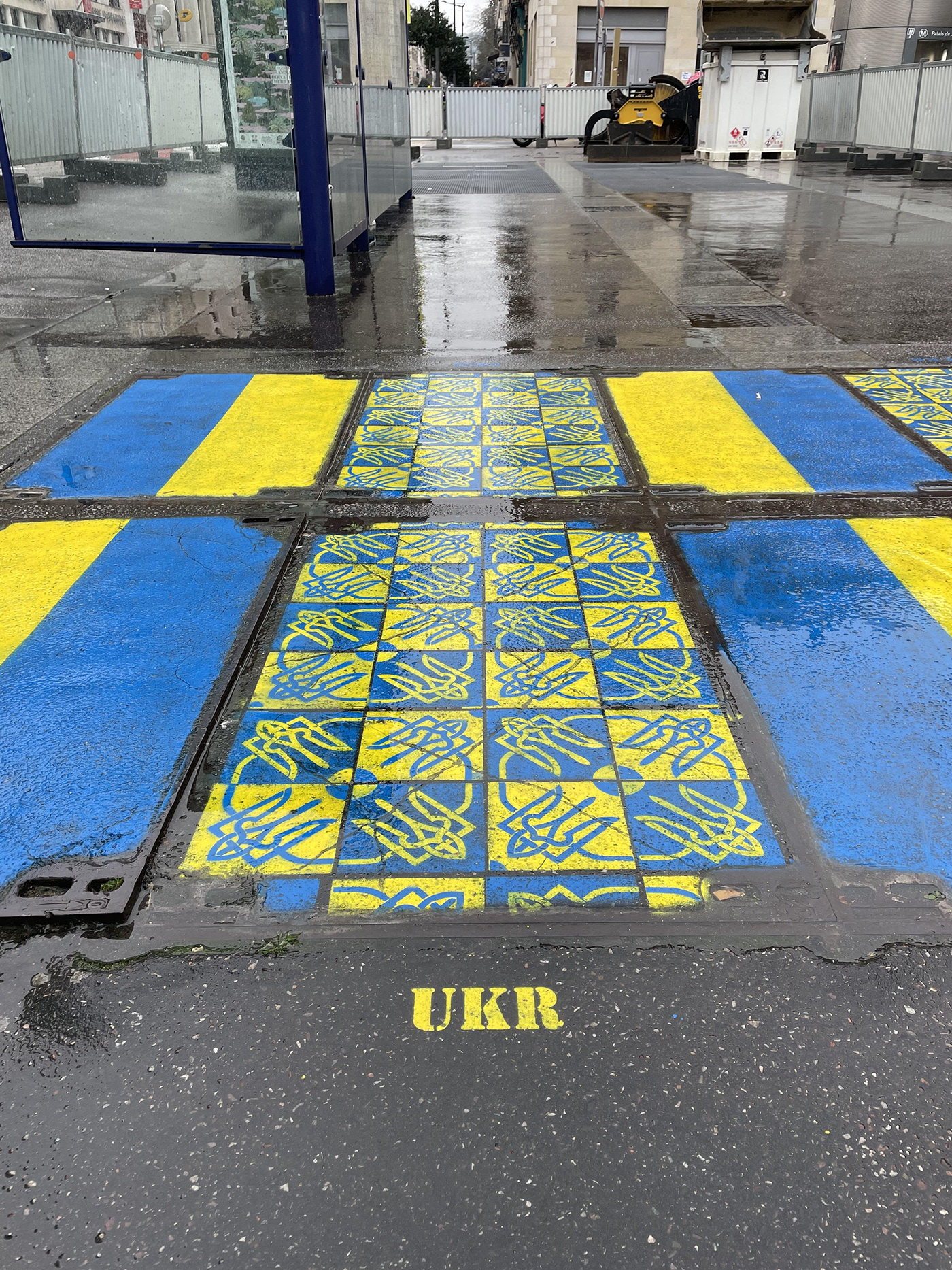 Floorart Kerbart streetart ukraine