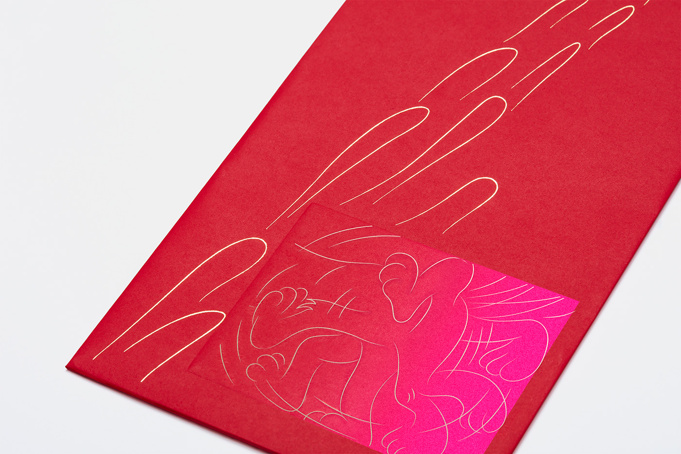 graphic design  Red Envelope print