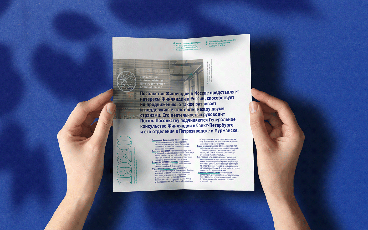 editorial design  embassy Embassy of Finland finland graphic design  identity leaflet print design  suomi typography  