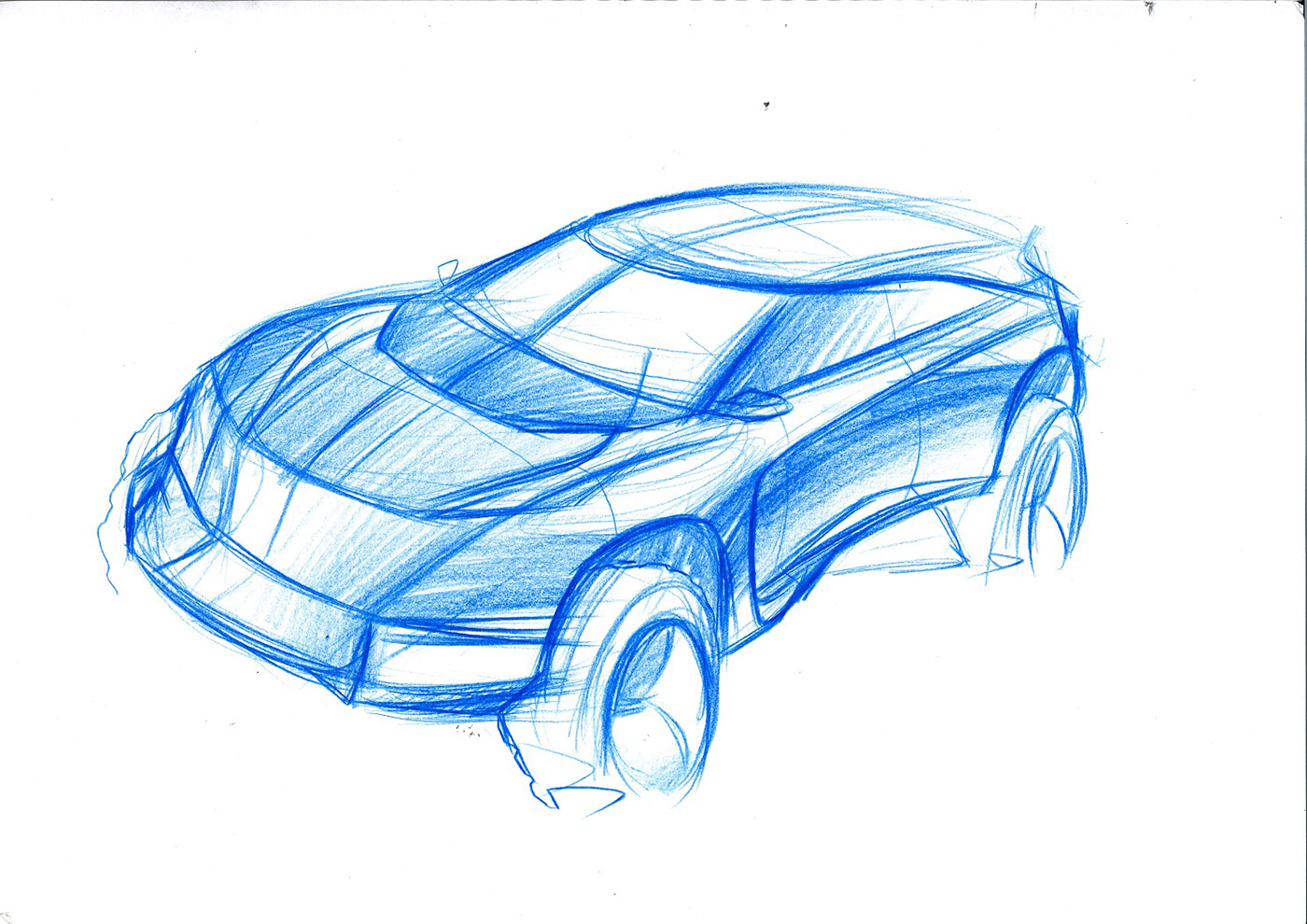 sketch car automotive   design