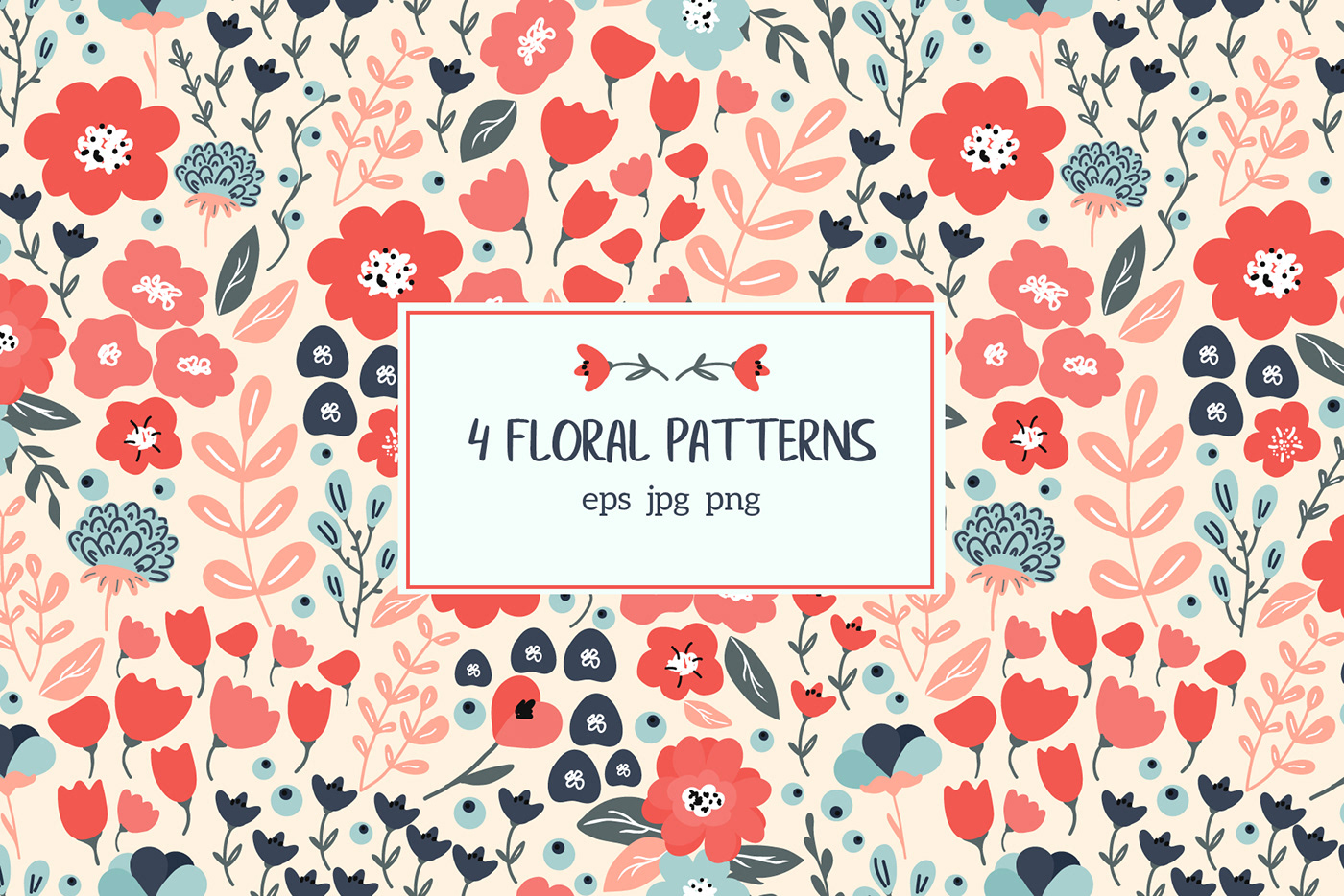 surface design seamless pattern texture flower floral fabric Stationery