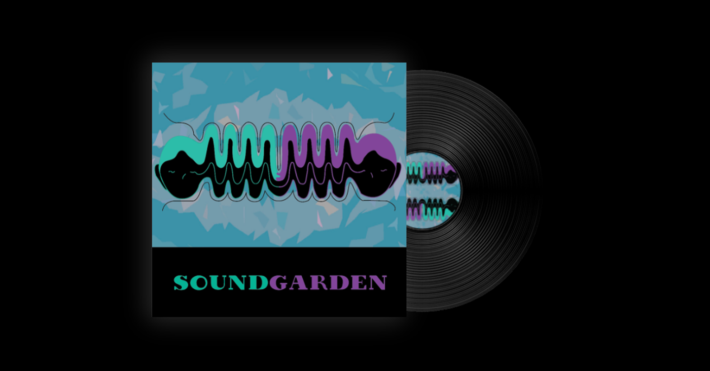 album cover album art Album Redesign Illustrator soundgarden photoshop album cover redesign