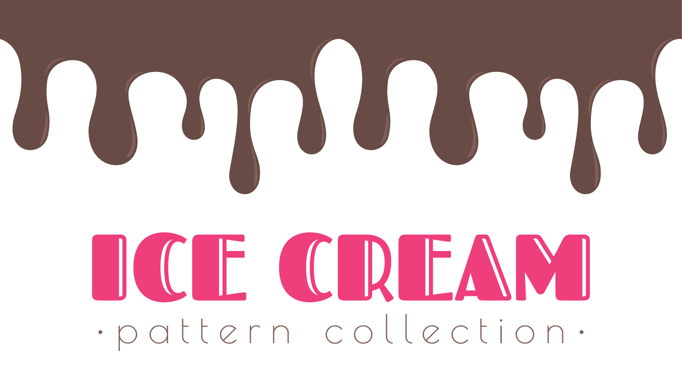 ice cream pattern Estampa rapport seamless pattern Fashion  sorvete