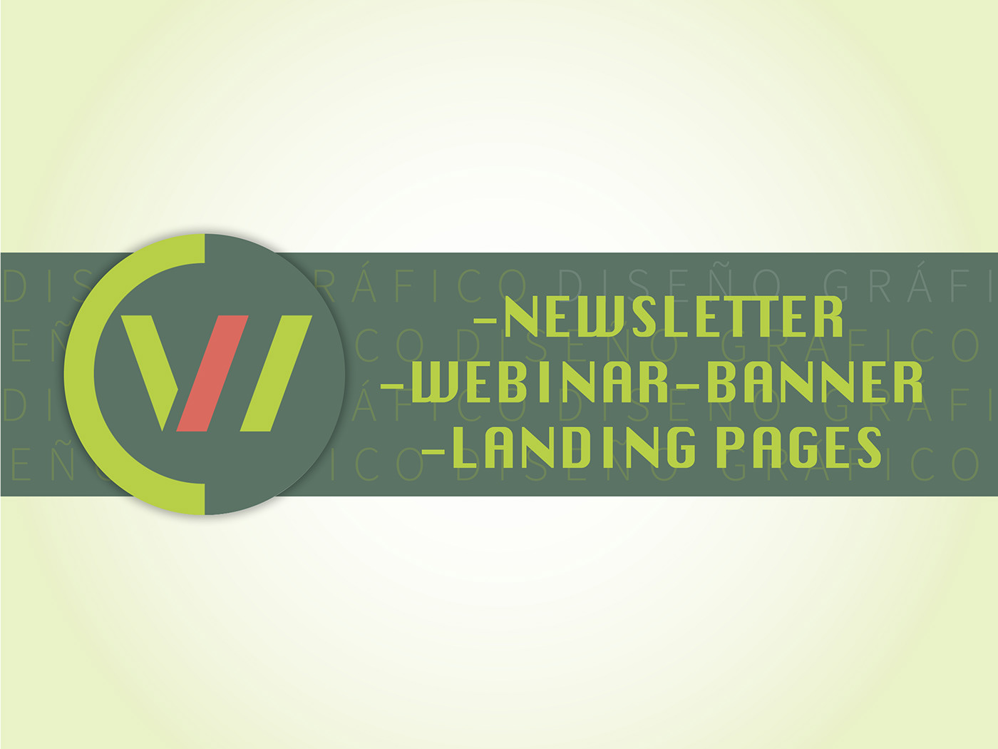 banner landing page newsletter webinar