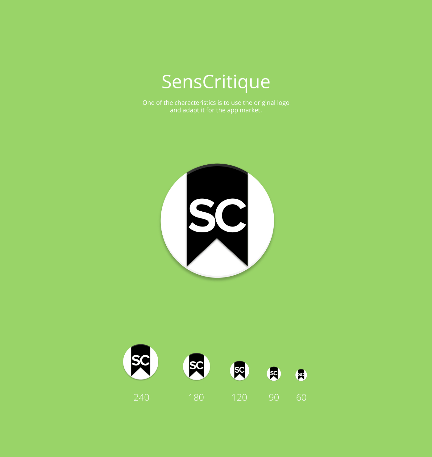 senscritique Web site French CRITIC Cinema Movies TV shows bd comics books internship icons logo