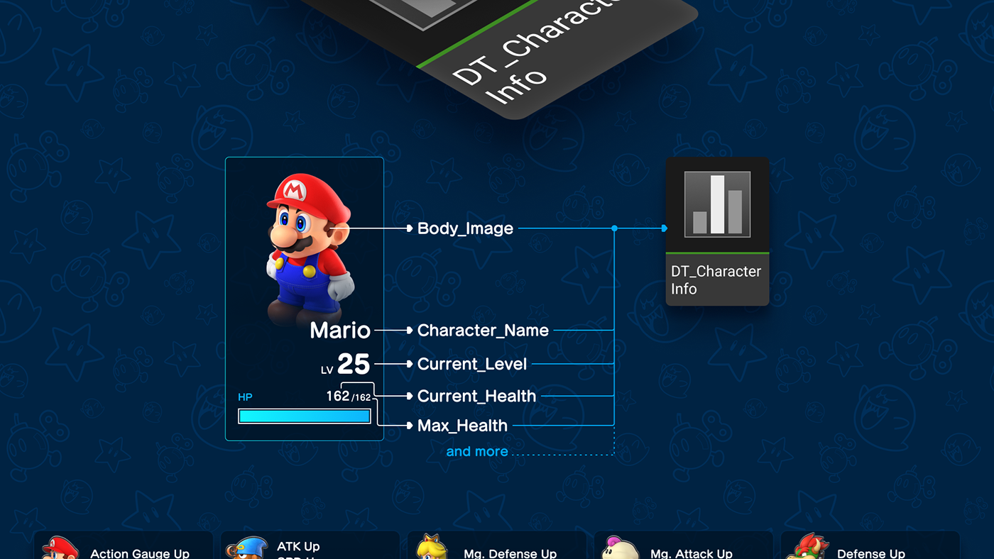 mario Nintendo UI Unreal Engine Unreal Engine 5 Figma user interface game Games