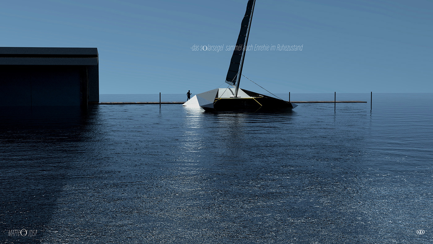 3D Modelling automotive   catamaran concept design rendering vision yacht lamborghini Racing yacht sailing yacht
