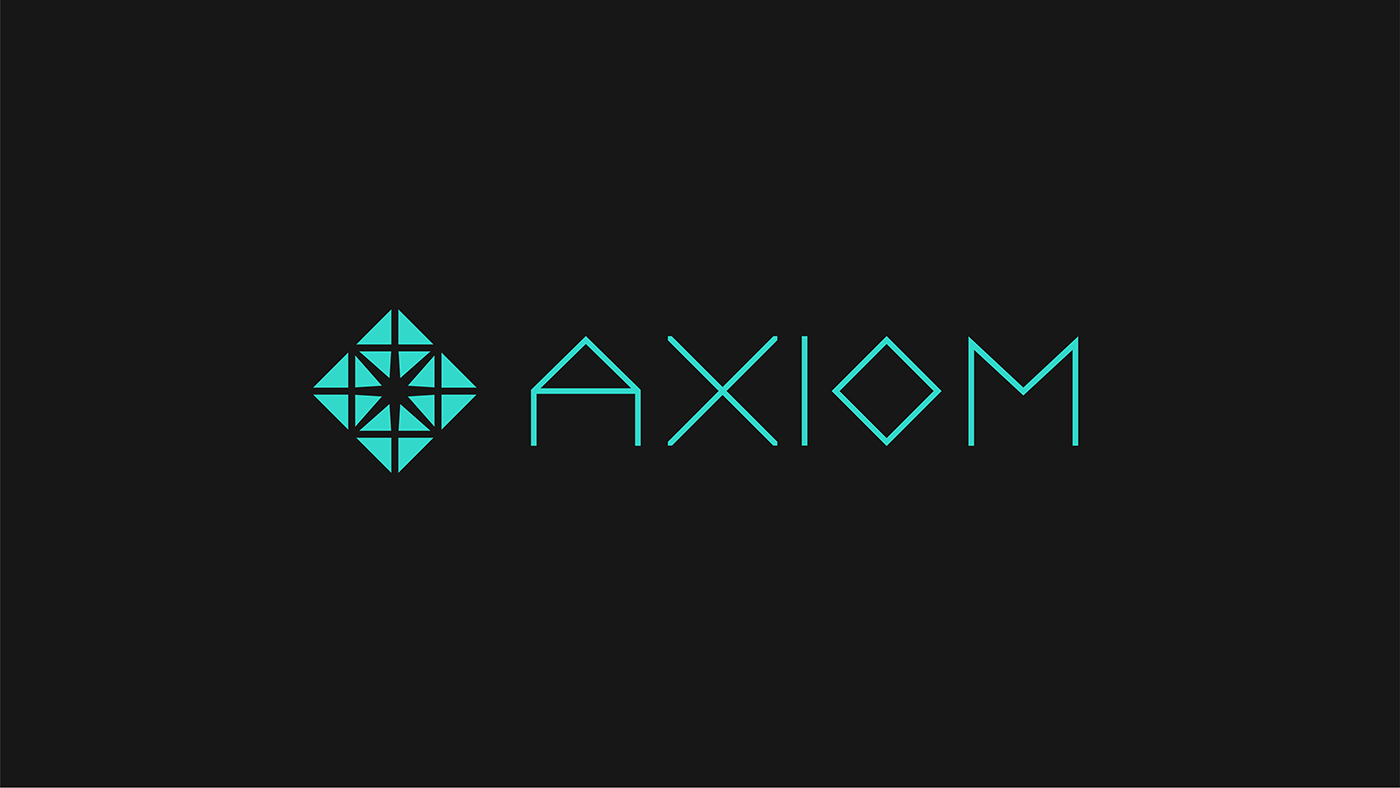 axiom brand branding  design identity vfx