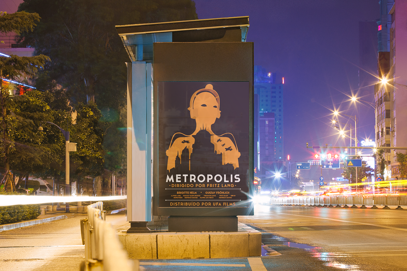 redesign cult Classic design ILLUSTRATION  Awards movie metropolis