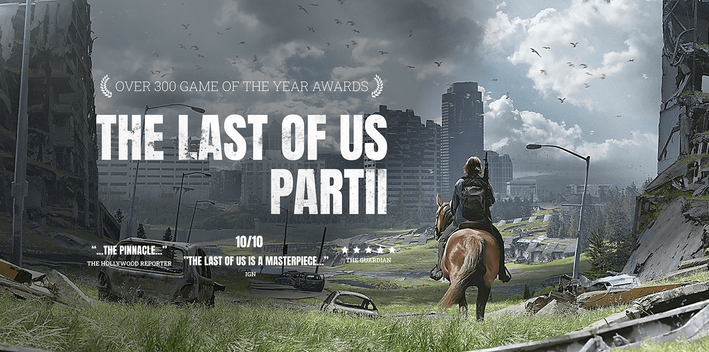 game The Last of Us tlou UI ux Web Design 