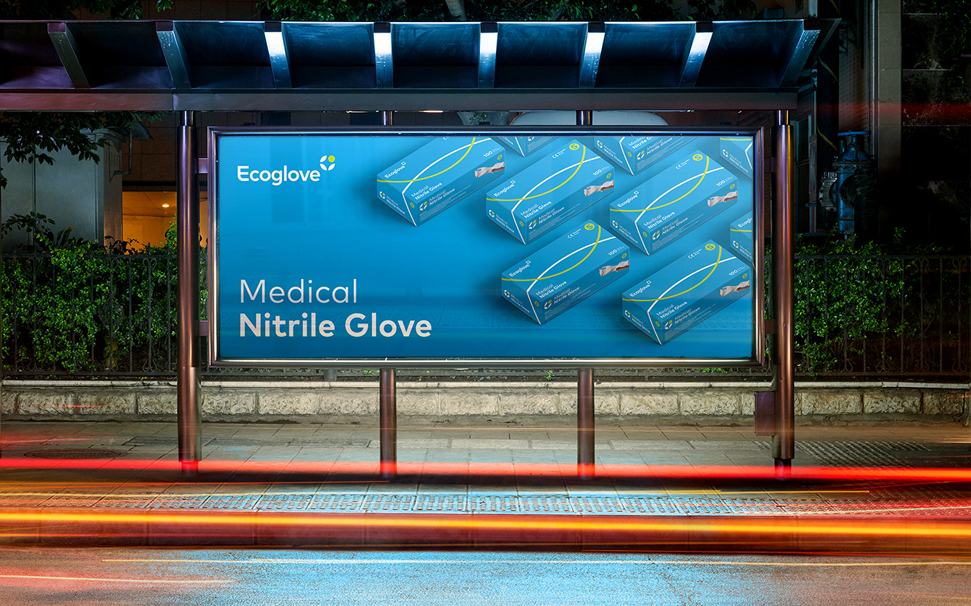 eco Glove Health health care logo medical Pharma vietnam Nature branding