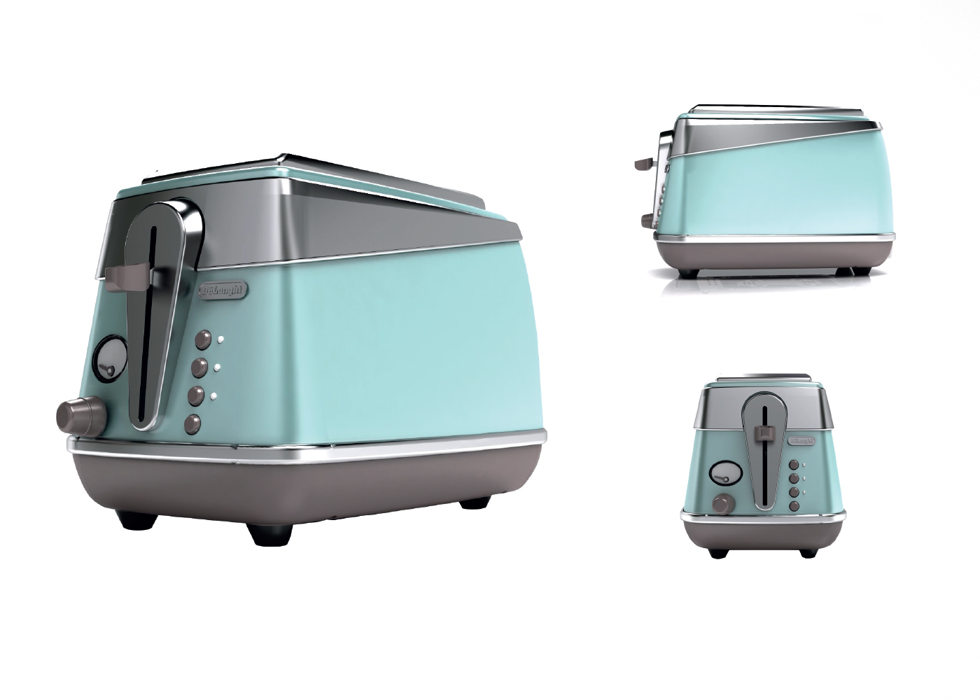 product design  design DeLonghi kettle toaster graphic design  Bike Bianchi Giro d'italia