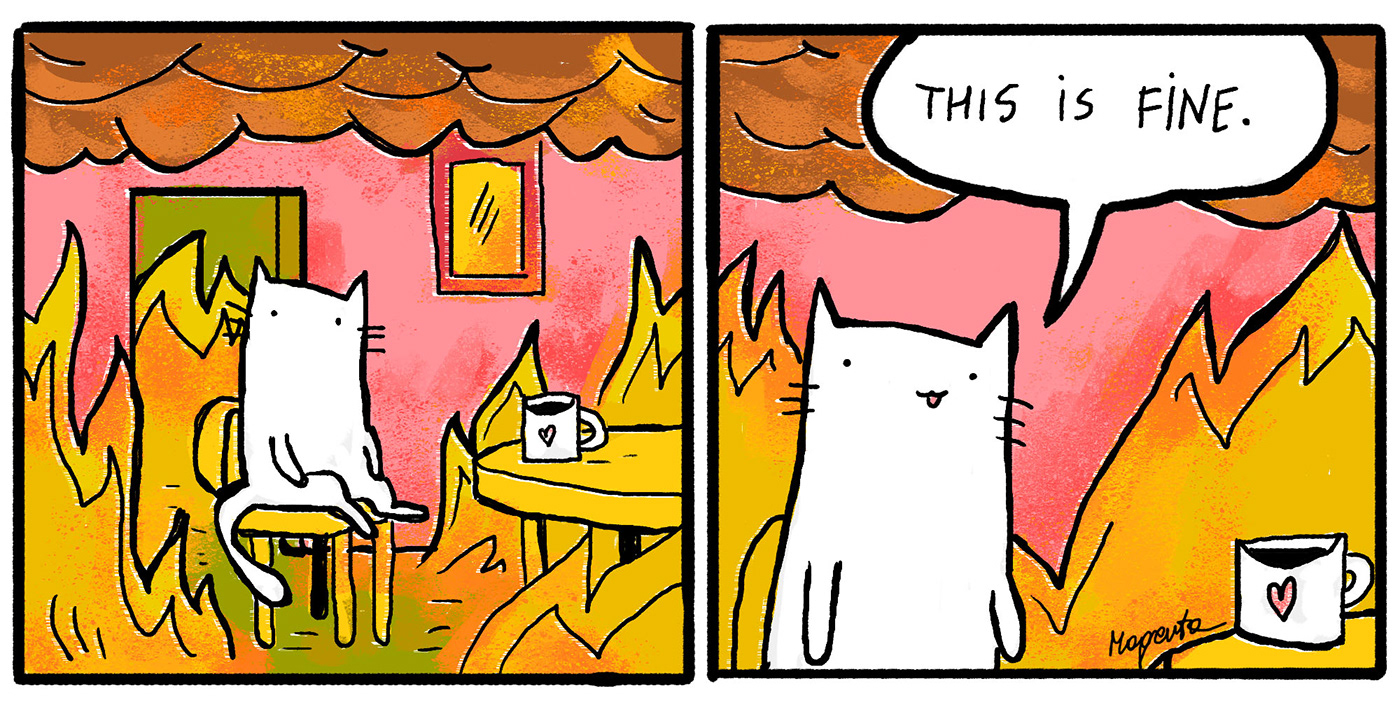 This is FINE :: Behance