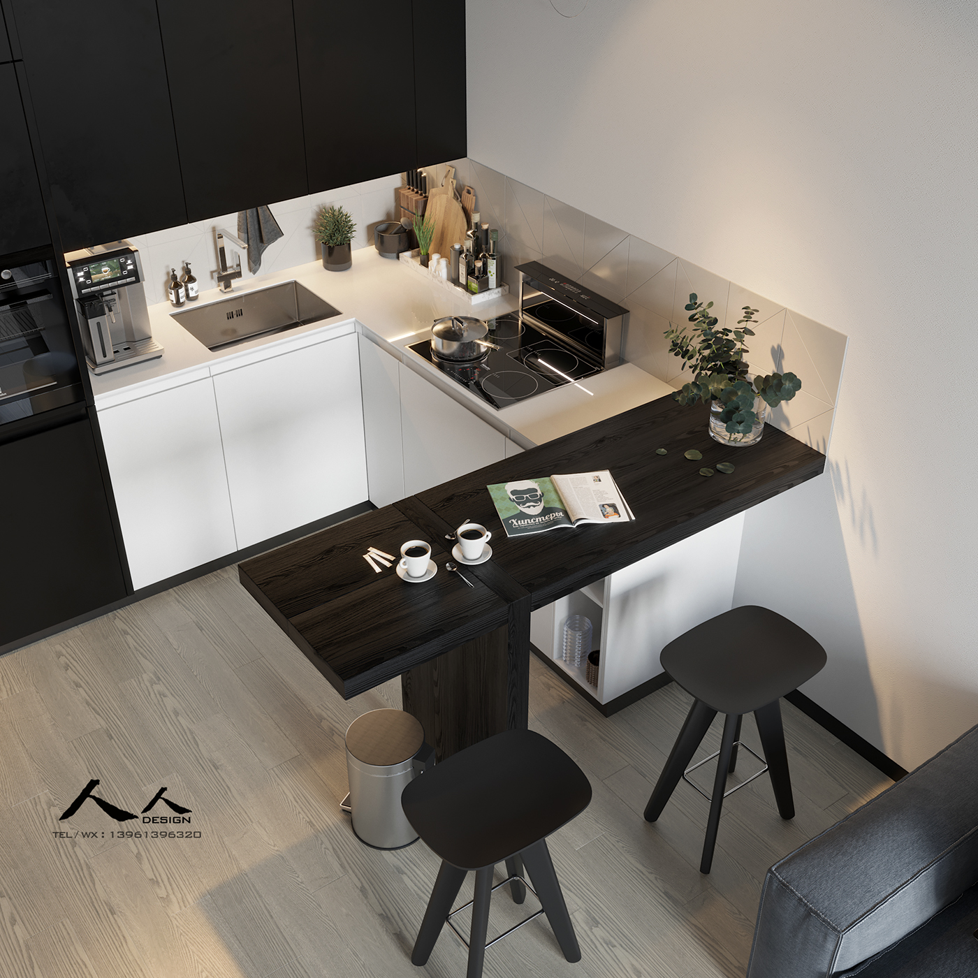 apartment design kitchen