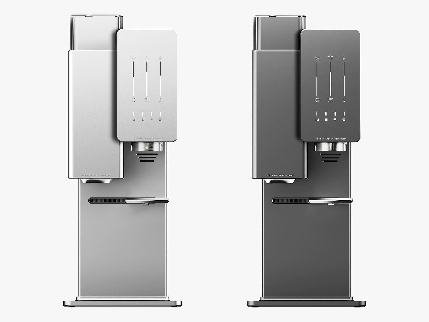 Coffee machine Kitchen Appliance product design  specialty coffee design