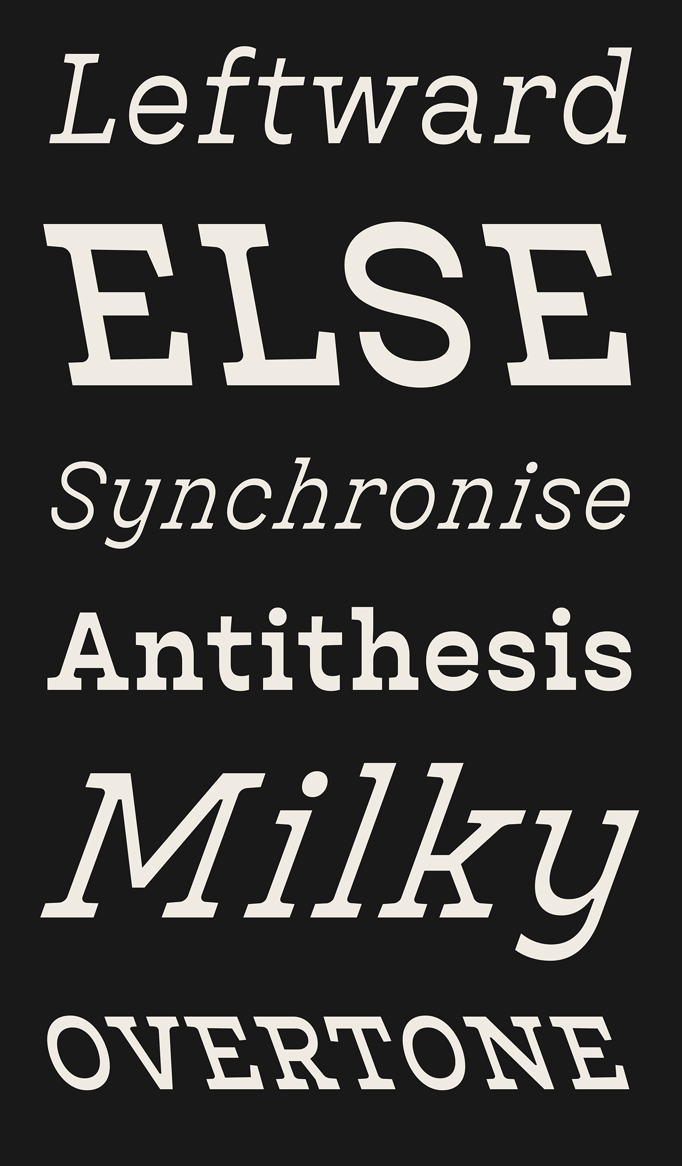 typography   font Typeface type design slab serif serif Display modern funky font design