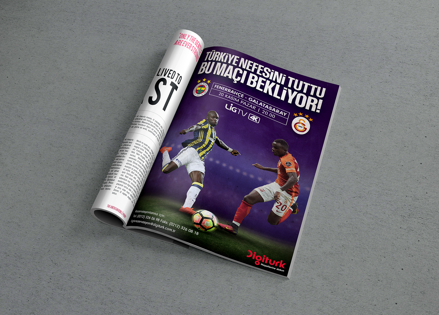 Fenerbahçe galatasaray Derby marketing ads Advertising  advertisement
