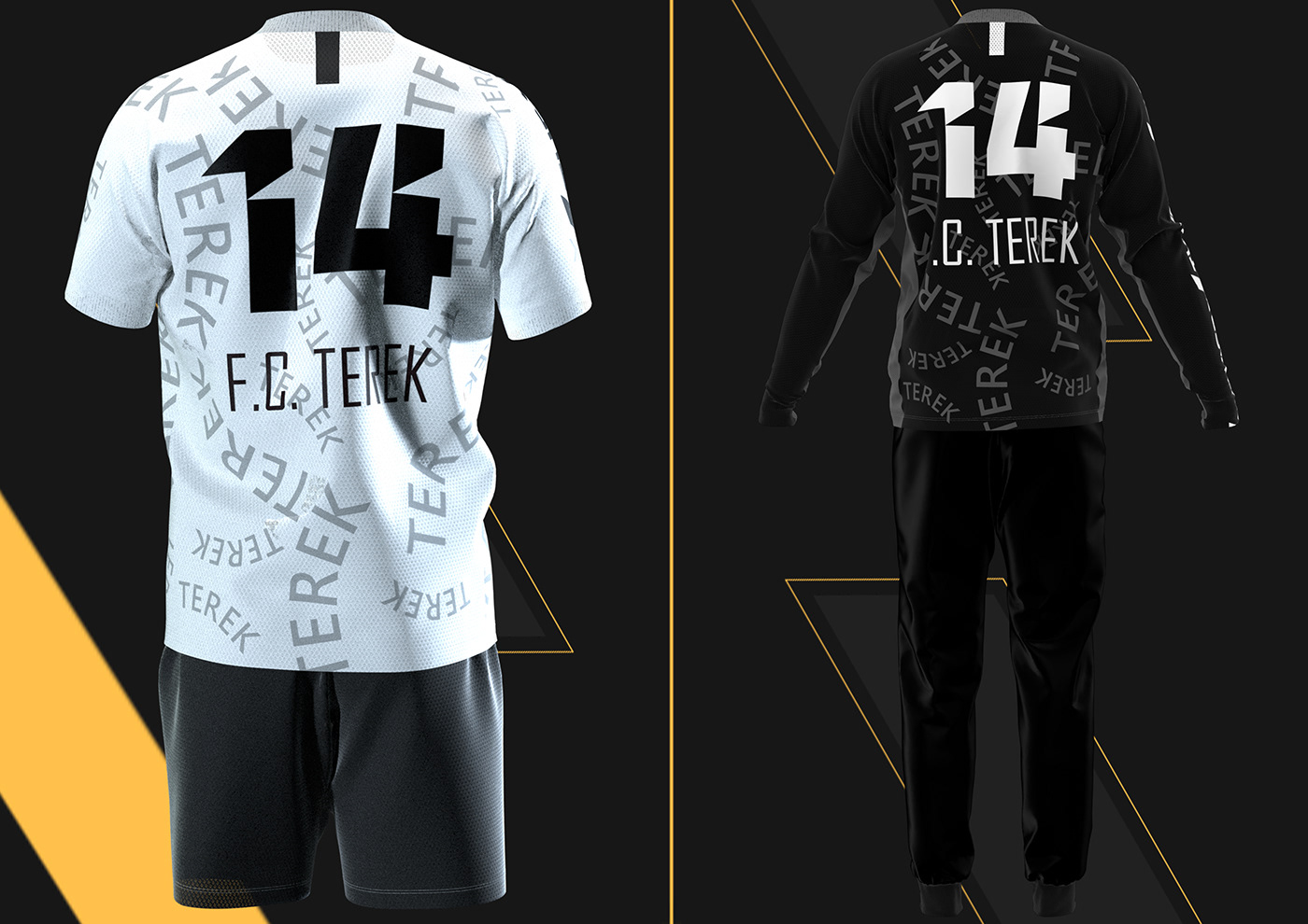 Clo3d Clothing fashion design football sportwear
