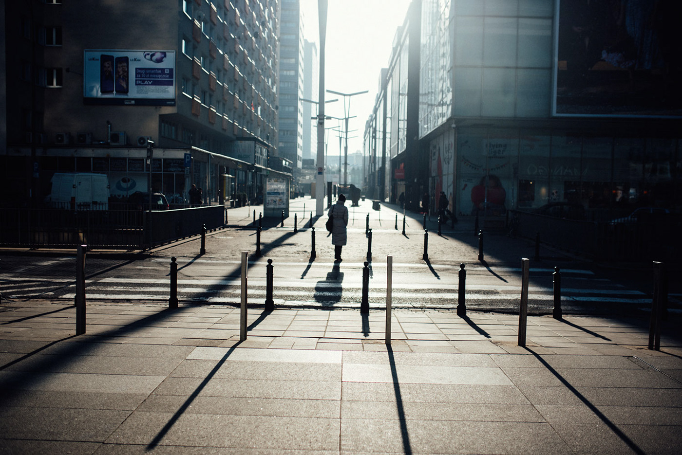 winter Street cinematic Nikon warsaw poland Urban City Life moments