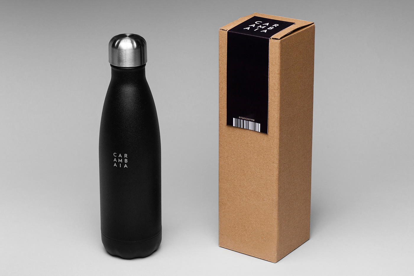 Logotype on bottle and packaging