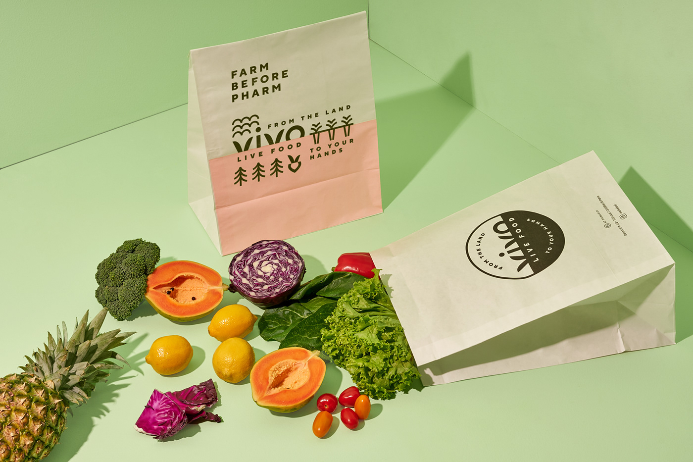 art direction  branding  colombia farm Food  fresh identity juice logo restaurant