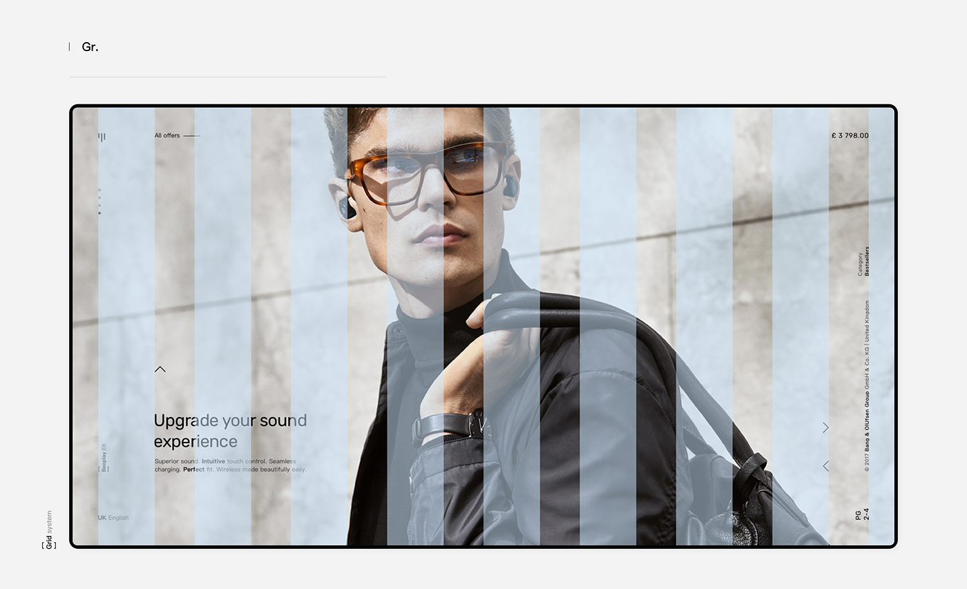 Web Design  store Minimalism BeoPlay e-commerce black White UI