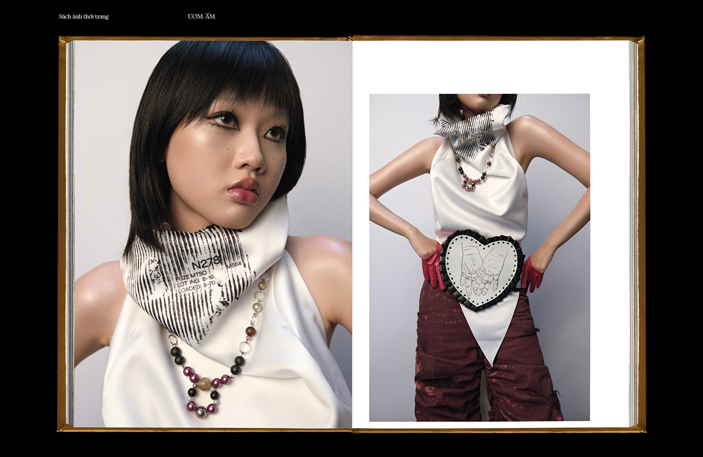 photobook fashion photography editorial print graphic design  vietnam book cover magazine
