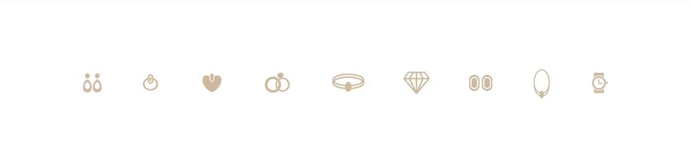 jewelry Joyas Web Responsive Tarjetas jewel package editorial brochure cards pink gold silver classy