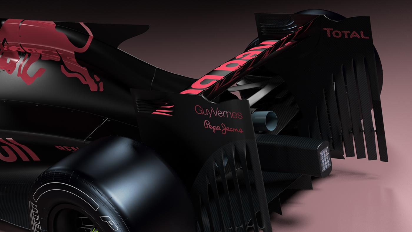 Adobe Portfolio Red Bull RedBull Formula 1 f1 Verstappen toro rosso future Solidworks
