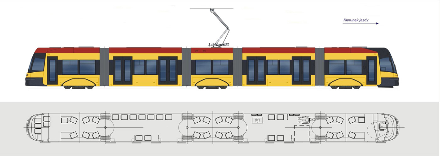 tram warsaw vehicles public transport Euro 2012