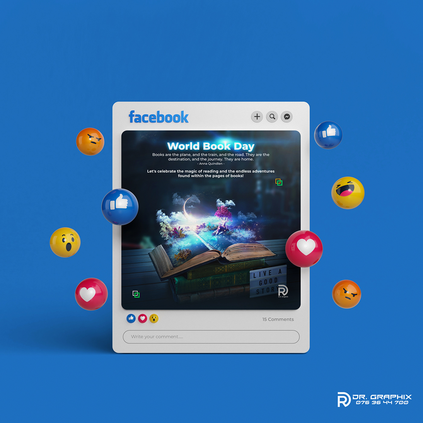 text bookday   Poster Designing Social media post Socialmedia Advertising  marketing   visual identity brand worldbookday