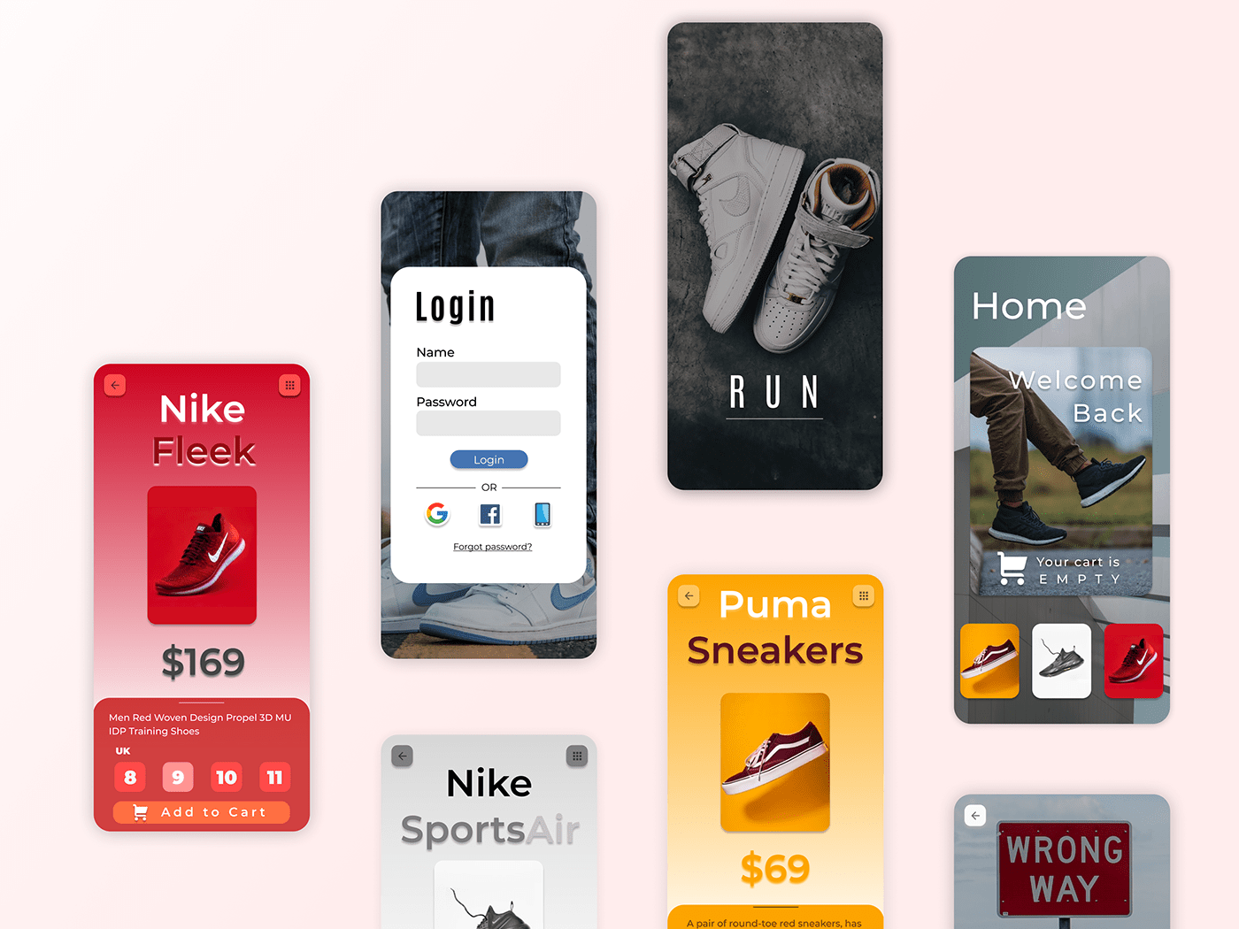 app design branding  design flat minimal Mobile app Prototyping ui design ui ux