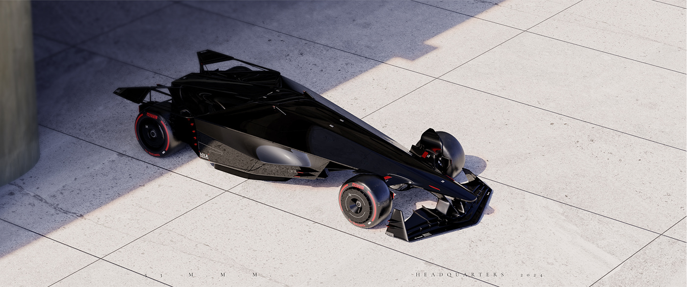 Racing design automotive   3D Render concept industrial design  sketch concept art f1