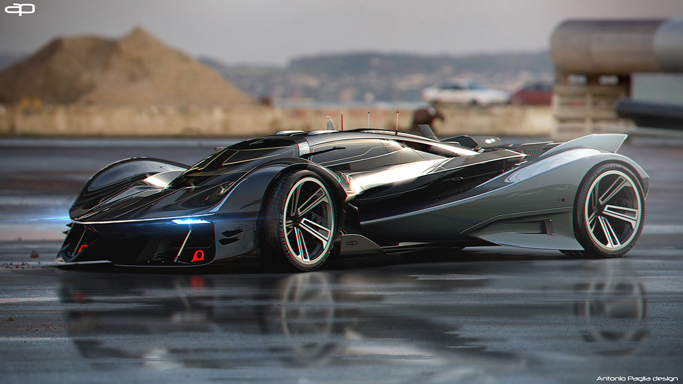 car car design Cabrio sport Racing Alias VRED hypercar 3D CGI