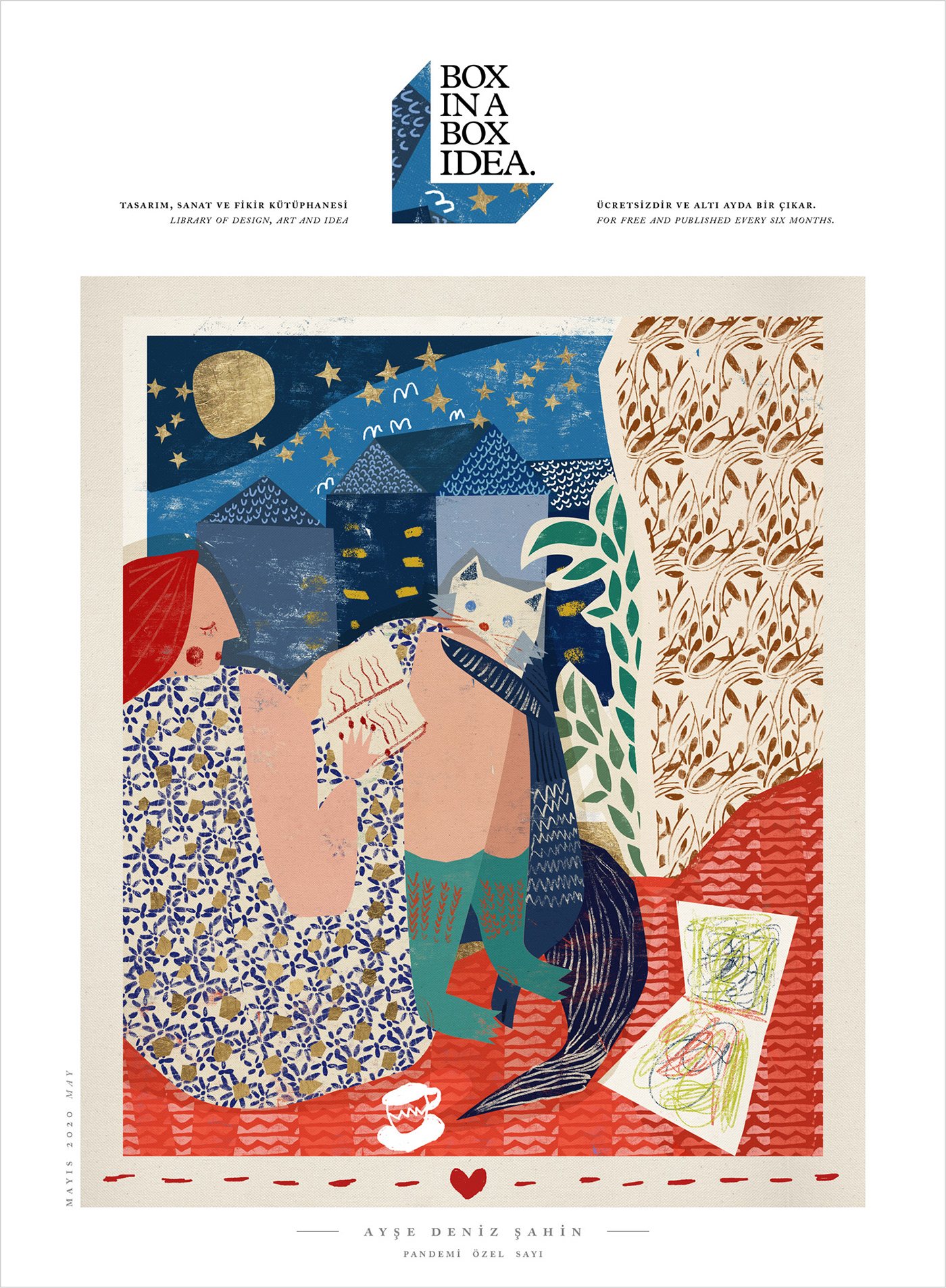 cover ILLUSTRATION  istanbul magazinecover turkish illustrators