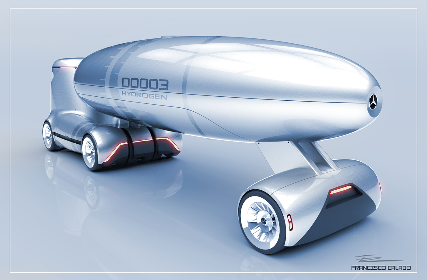 Mercedes Truck truck design car design truck liquid transport Transportation Design Francisco Calado mercedes concept 